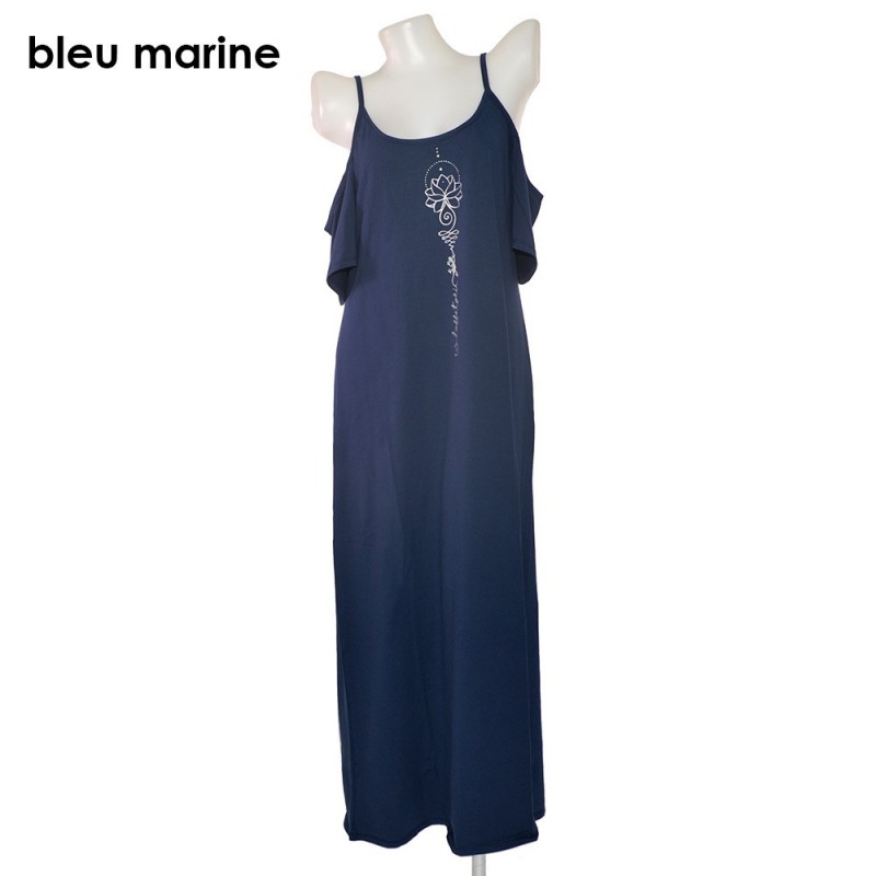 Robe longue Lotus