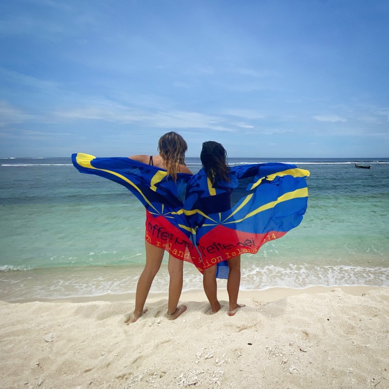 Paréo Voile RUN FLAG