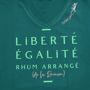 T-shirt Rhum Arrangé (Col V Holiday)