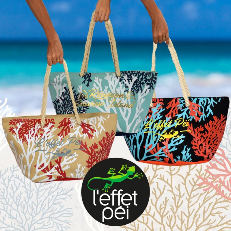 Sac de plage Corail