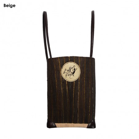 Panier Rayé Or