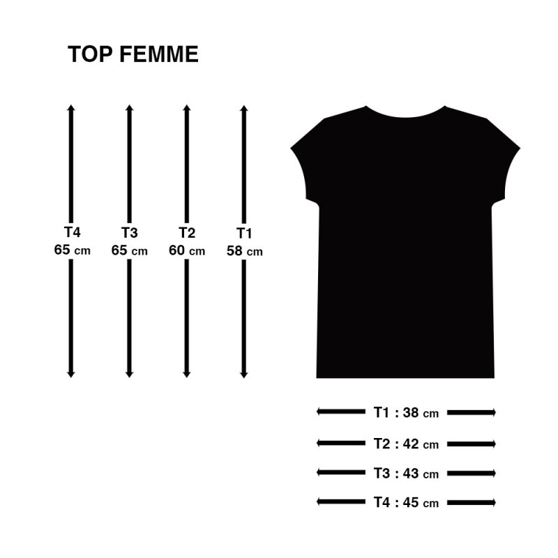 T-shirt Tattoo Map Single (Classic)