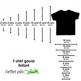 T-shirt Margouillat Pum (Marmaille Gayar)