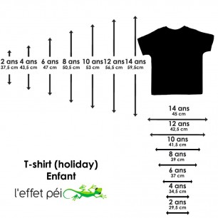 T-shirt Ici C'est Caris (Marmaille Holiday)