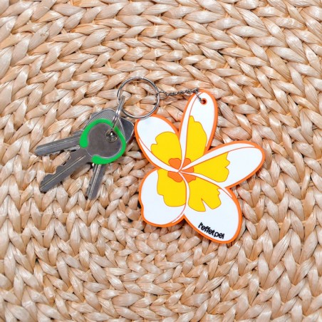 Porte-clés Frangipanier