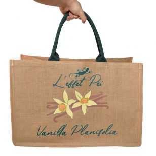 Sac Jute Vanille