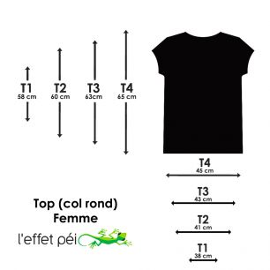 T-shirt Kréol Touzour (Classic Femme)