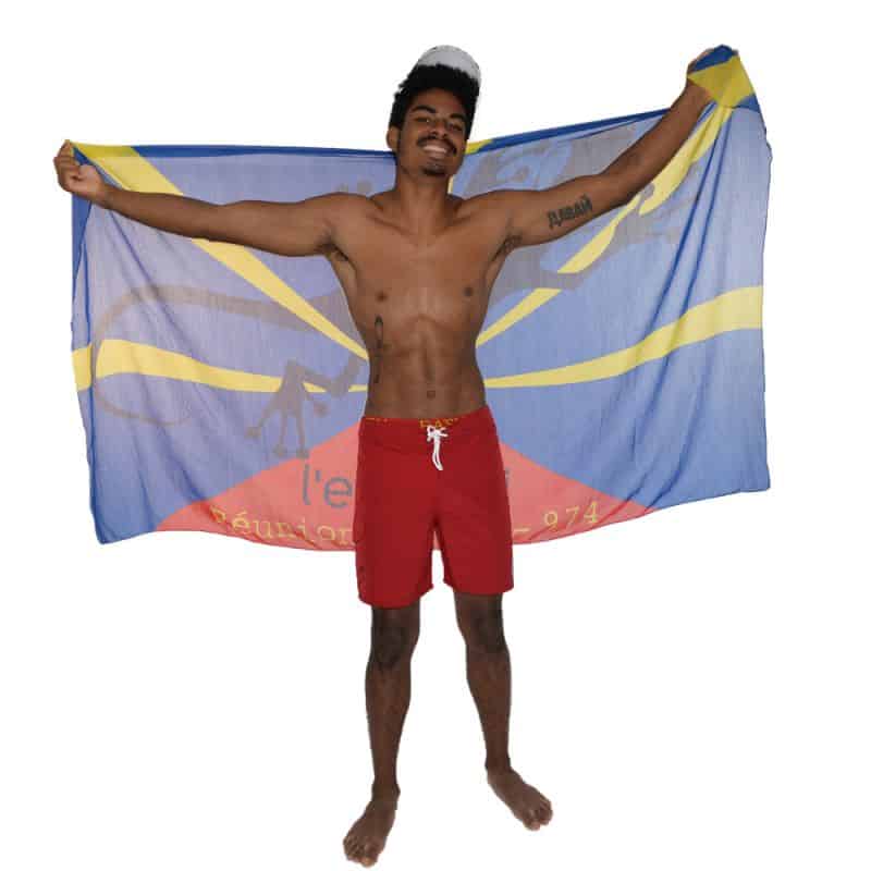 Paréo Voile RUN FLAG