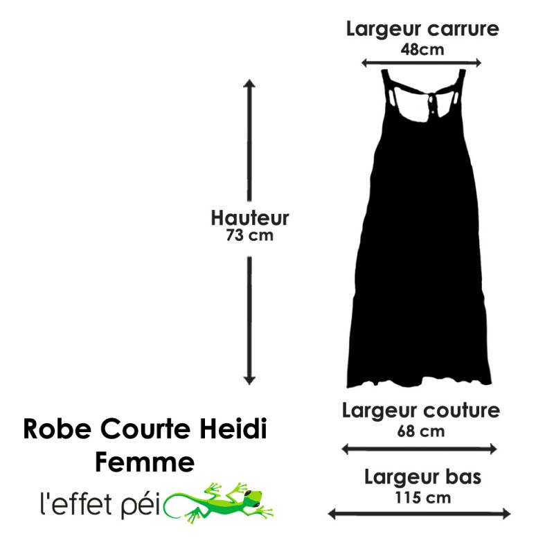 Robe courte Heidi
