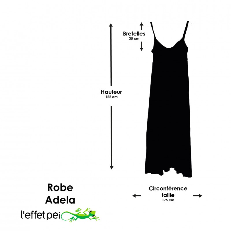 Robe Adela longue