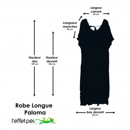 Robe longue Paloma