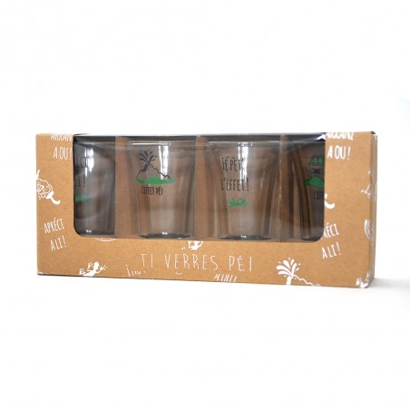Verres shooter Péi
