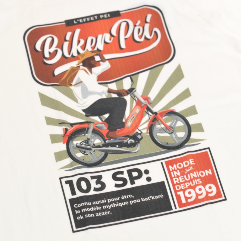 T-shirt Biker Péi