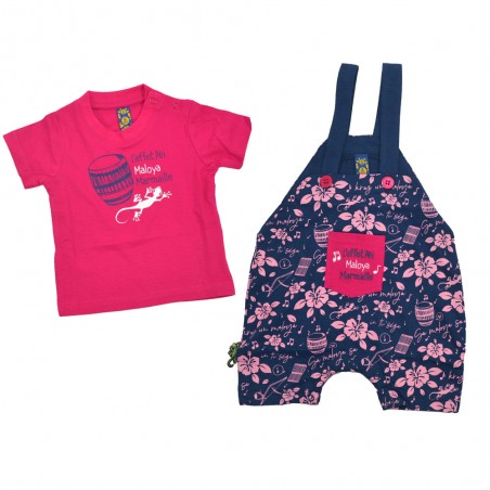 Ensemble Salopette + T-shirt LOYA