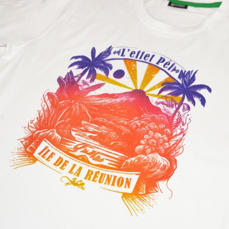 T-shirt Volcano Sunset 