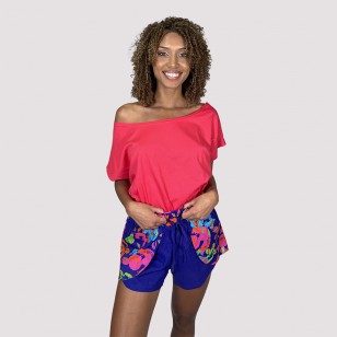 Short Aqua Flowers 2