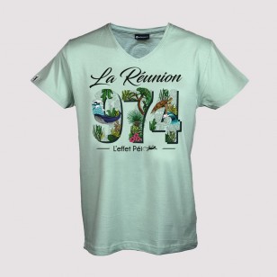 T-shirt 974 Gravure (Holiday col V)