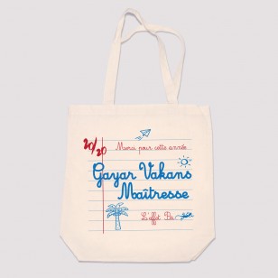 Tote Bag Maitresse en vakans' 2