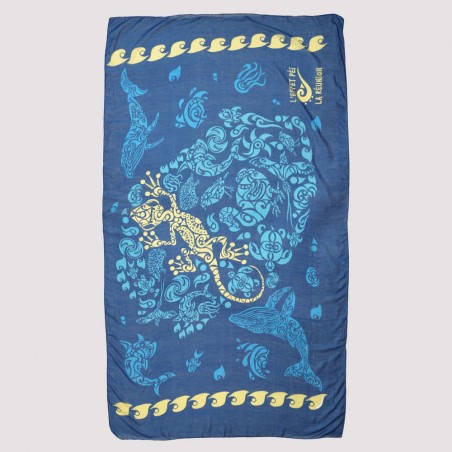 Paréo voile Tattoo Map