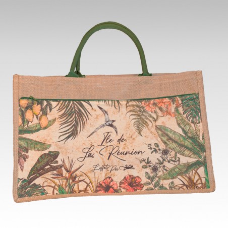 Sac Tissus Jute gravure 