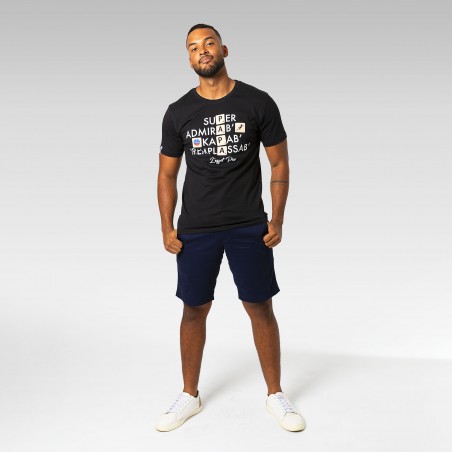 H T-SHIRT MC DALON SCRAB PAPA