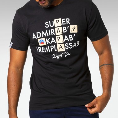 H T-SHIRT MC DALON SCRAB PAPA