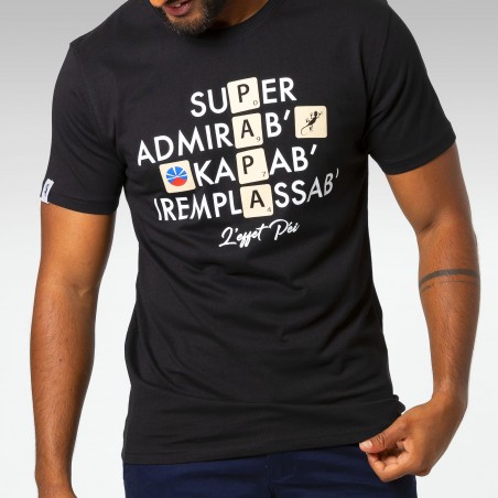 H T-SHIRT MC DALON SCRAB PAPA