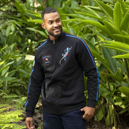 Veste Zippée Drapeau Run Round