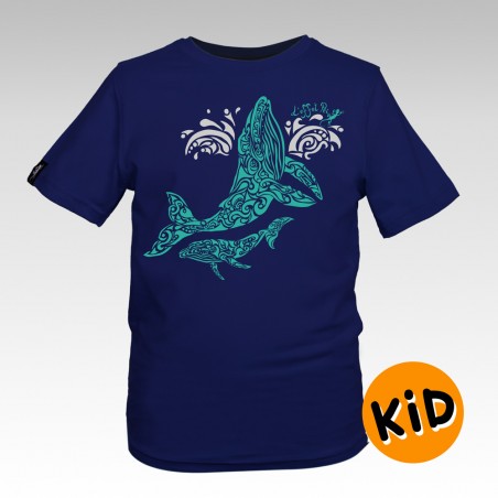 T-shirt Team Baleine (Dalon Marmaille)