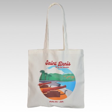 Tote Bag City Saint-Denis
