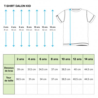 T-Shirt Run Tropik (Surf Trip Enfant)