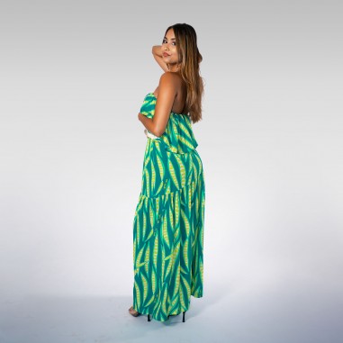 Robe Bustier Succulente