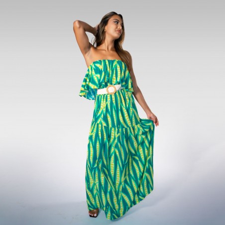 Robe Bustier Succulente