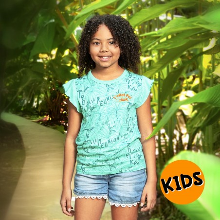 Top Dentelle Run Tropik (Fillette)