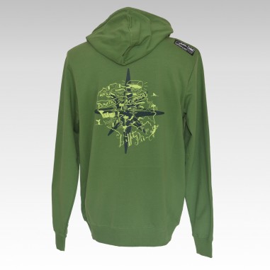 Veste Capuche Pirate des Mascareignes (Sakaye Zip)