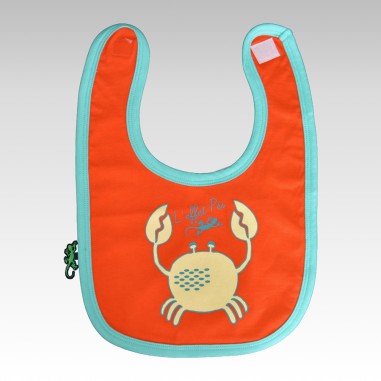Bavoir Crabe