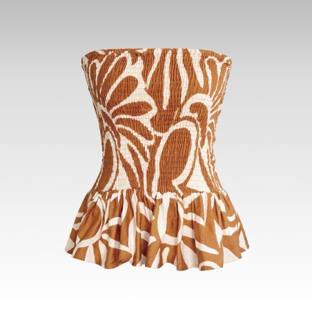 Top Bustier Volant Soley