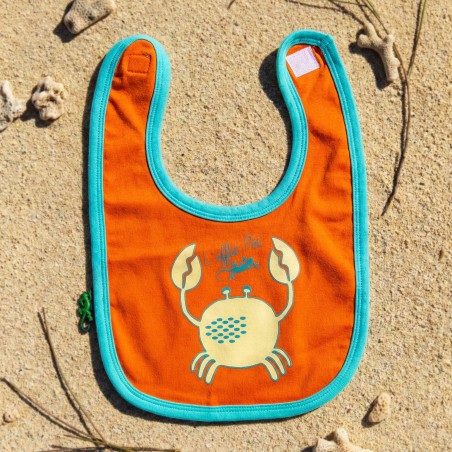 Bavoir Crabe