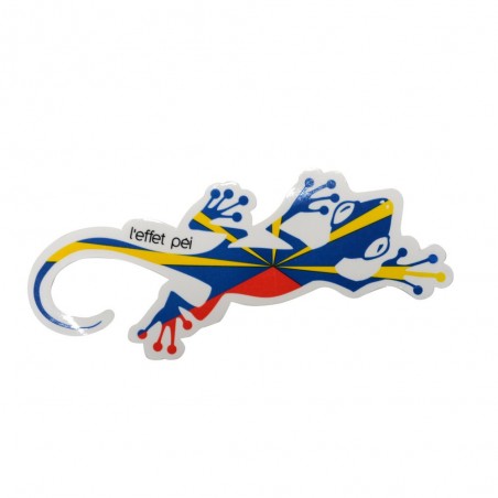 Autocollant Margouillat Drapeau