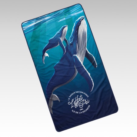 Serviette Micro Fibre Baleine