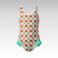 Maillot de bain 1 Pièce Crabe 2