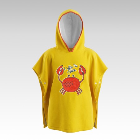 Poncho de bain Crabe