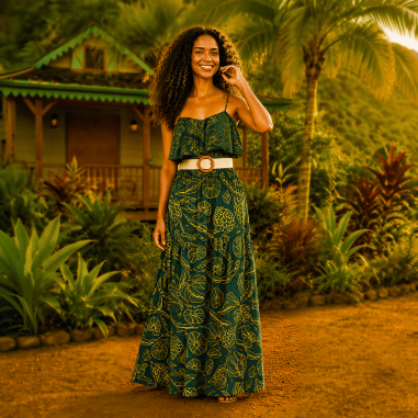 Robe Bustier (Miss Réunion 24)