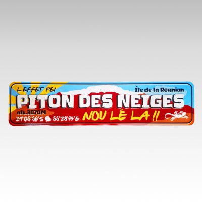 Plak Piton des Neiges