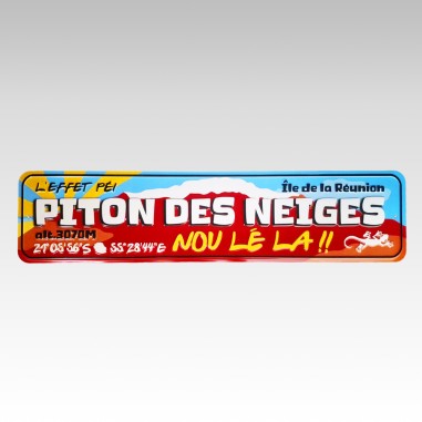 Plak Piton des Neiges