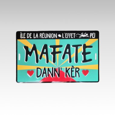 Plak Mafate Dann'Ker