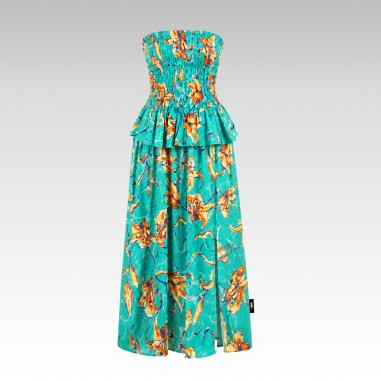 Robe Smockée Miss Lys (Collection Miss Réunion 2026)
