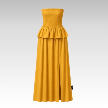 Robe Smockée Miss Lys (Collection Miss Réunion 2026)