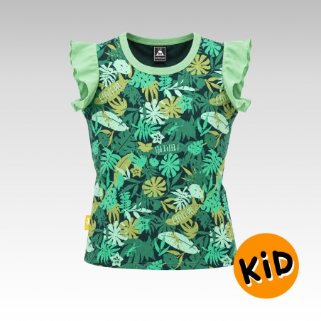 Top Dentelle Run Jungle (Fillette)