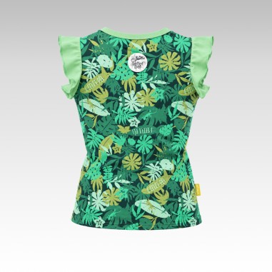 Top Dentelle Run Jungle (Fillette)